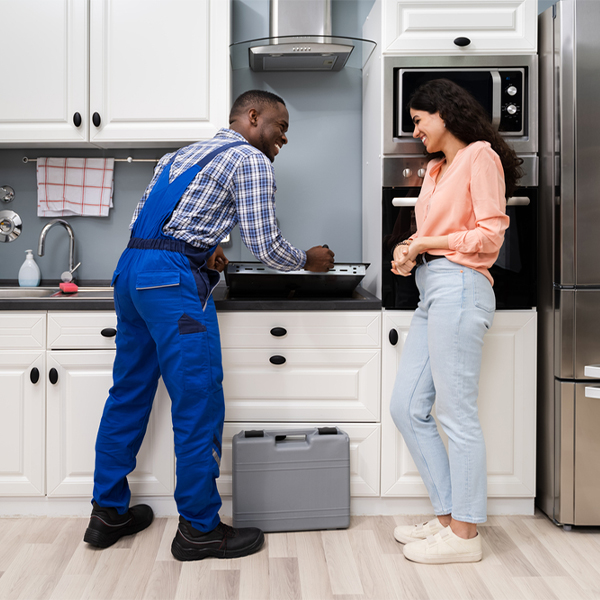 what kind of warranty do you offer on your cooktop repair services in Big Wells Texas
